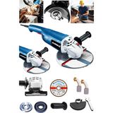 St. Morritz STM180AG 2400W Büyük Boy 180MM Taşlama Makinesi Metal Kesme Spiral Jet Taşı 180MM Taş