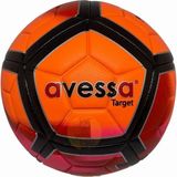 St. Morritz Target Renkli Halı Saha Futbol Topu Dikişli 5 Numara - Beyaz