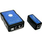 St. Morritz Test Cihazı USB RJ45 RJ11 Lan Cat5 Cat6 Telefon Kablosu Test Cihazı Ağ Ölçüm Cihazı Kablo