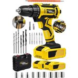 St. Morritz Titan Serisi 14.4 V 2 Ah 27 Parça Süper Set 2x Akülü Profesyonel Şarjlı Vidalama Matkap