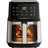 St. Morritz TT-AF011 5 Litre 8 Işlevli 1200W Dokunmatik Panelli Yağsız Pişirici Air Fryer Fritöz - Siyah