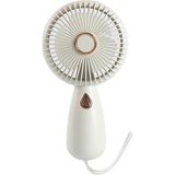 St. Morritz Vantilatör Mini El Fanı Portatif Soğutucu Askılı Ergonamik Tasarım Sessiz Mod Işıklı Mini Fan