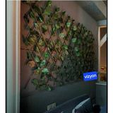 St. Morritz Yapay Çit 60X300 Cm,açılır Kapanır Ahşap Dekoratif Bahçe Çiti 3 Adet - 60 x 300 cm