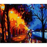 St. Petersburg Sonnet Desenli Pres Tuval 30X40 cm Autumn Walk 141753