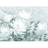 St. Petersburg Sonnet Desenli Pres Tuval 30X40 cm Peonies 141762