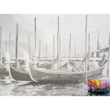 St. Petersburg Sonnet Desenli Pres Tuval 30X40 cm Venice 141760