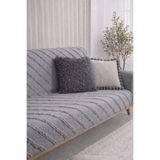 St Shopyteks Şönil Koltuk Örtüsü 170x210 Modern Çizgi Desenli Evcil Hayvan Dostu Kanepe & Çekyat Örtüsü
