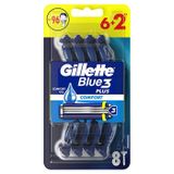 ST24100242 Gillette Blue3 Comfort 8 Adet Kullan-At Tıraş Bıçağı