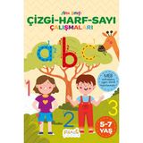 STAAU Çocuk Anasınıfı Çizgi - Harf - Sayı Çalışmaları Kitabı 5-7 Yaş Eğitici İçerik