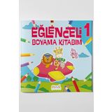 Staau Çocuk Eğlenceli Boyama Kitabım 1 (3-6 YAŞ İÇİN BOYAMA KİTABI)
