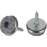Stabilit Krom Vidalı 20 mm Keçe