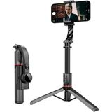 Stabilizer Selfie Stick 2 Si 1 Arada Kablosuz Bluetooth Uzaktan Kumandalı 700MM Ayarlanabilir Yüks - Çok Renkli