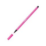 Stabilo 1 mm Fosforlu Pembe Keçe Uçlu Boya Kalemi 68/056 1 Adet Renkli Kalem