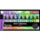Stabilo 10 Renk 70/10-1-20 Boss Original Soğuk Renkler Arty Fosforlu Kalem