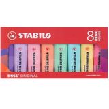 Stabilo 198179 8 Pastel Renk Paket Boss Fosforlu Kalem