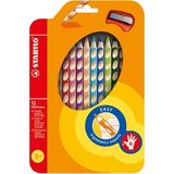Stabılo 332 Easy Colors Sag El Kuru Boya Kalemı 12 Renk