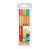 Stabilo 88 6'lı Neon Paket Point 88 Fineliner Kalem