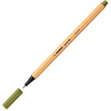 Stabilo 88 Point 0.4 MM Bataklık Yeşili 88/37 Keçe Uçlu İnce Kalem