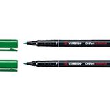 Stabilo Asetat Kalemi Permanent F Seri Yuvarlak Uç 0.7 MM Yeşil 842/36