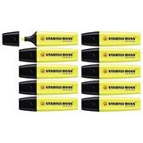 Stabilo Boss 10 Adet Sarı Pastel Fosforlu Kalem