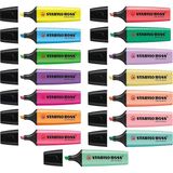 Stabilo Boss 15'li Pastel + Neon Fosforlu Kalem Seti Tüm Renkler ile Çizgi Genişliği 2.0-5.0mm
