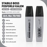 Stabilo Boss Fosforlu Kalem 1 Adet – Metin Işaretleme Kalemi - 70/193 NATURE KOYU GRİ