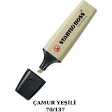 Stabilo Boss Fosforlu Kalem Çamur Yeşili 70/137 - 1 Adet Kalem Ölçüleri İle