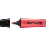 Stabilo Boss Kırmızı 1 Adet Fosforlu Kalem Ölçülerle Etkili Vurgulama İçin