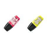 STABILO BOSS Mini by snooze one - Fosforlu Kalem - 2'li (Pembe+Sarı)