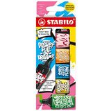 STABILO BOSS Mini by snooze one - Fosforlu Kalem - 6'lı Paket - Çeşitli Renkler