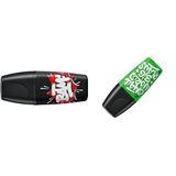 STABILO BOSS Mini by snooze one - Fosforlu Kalem - (Siyah+Yeşil)