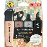 Stabilo Boss Nature Colors 4'Lu Fosforlu Kalem Set / 51001582