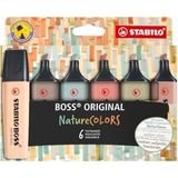 Stabilo Boss Nature Colors 6'lı Renkli Fosforlu Kalem Seti Sarf Malzemeler İçin