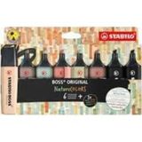 Stabilo Boss Nature Colors 8'Li Fosforlu Kalem Set / 51001584