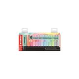Stabilo Boss Original 15'Li Pastel Renk Masaüstü Fosforlu Kalem Seti – Yumuşak Ve Canlı Tonlar