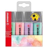 Stabilo Boss Original Fosforlu Kalem Seti Pastel 4'lü (70-4***)