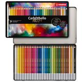 STABILO CarbOthello - Kuru Boya Kalemi - 36'lı Metal Kutu - Çeşitli Pastel Renkler