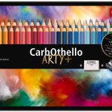 STABILO CarbOthello - Kuru Boya Kalemi - 60'lı Metal Kutu - Kalemtıraş ve Silgi dahil Çeşitli Pastel Renkler