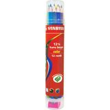 Stabilo Color 12'li Plastik Tüp Canlı Renkler ile Ergonomik Tasarıma Sahip Kalem Seti