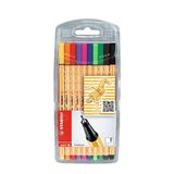 Stabilo DR05032027Point 88 ince 10 renk askılı paket keçe uçlu kalem