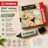 Stabilo Fosforlu Kalem Boss Naturecolors Esintili Mavi 70/163 10 Lu Paket