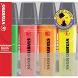 STABILO FOSFORLU KALEM BOSS ORIGINAL SET 4 LÜ 70/4