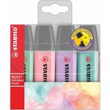Stabilo Fosforlu Kalem Boss Pastel 4 Renk Paket Set 4 Parça Renkli Kalemler