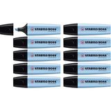 Stabilo Fosforlu Kalem Boss Pastel Mavi 10'lu Paket