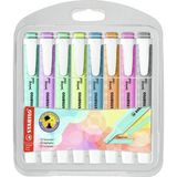 Stabilo Fosforlu Kalem (İşaret Kalemi) Swing Cool 1-4 Mm Kesik Uç Pastel 8 Renk 275/8-08-2 - Renkli