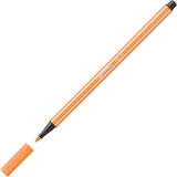 Stabilo Keçe Uçlu Boya Kalemi 1.0 mm Fosforlu Turuncu 68/054 (10 Lu Paket) - Yok