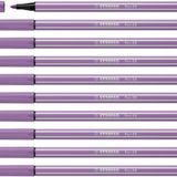 Stabilo Pen 68 10 Adet Mor Keçeli Kalem