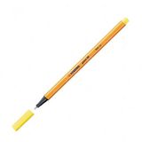 Stabilo Pen 88 İğne Uçlu 88/44 Sarı Keçe Uçlu Kalem