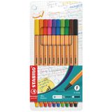 Stabilo Point 88 Keçeli Kalem 0.4 mm 10 Renk 51002567