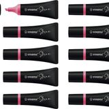 Stabilo Shine 10'lu Paket Pembe Fosforlu Kalem